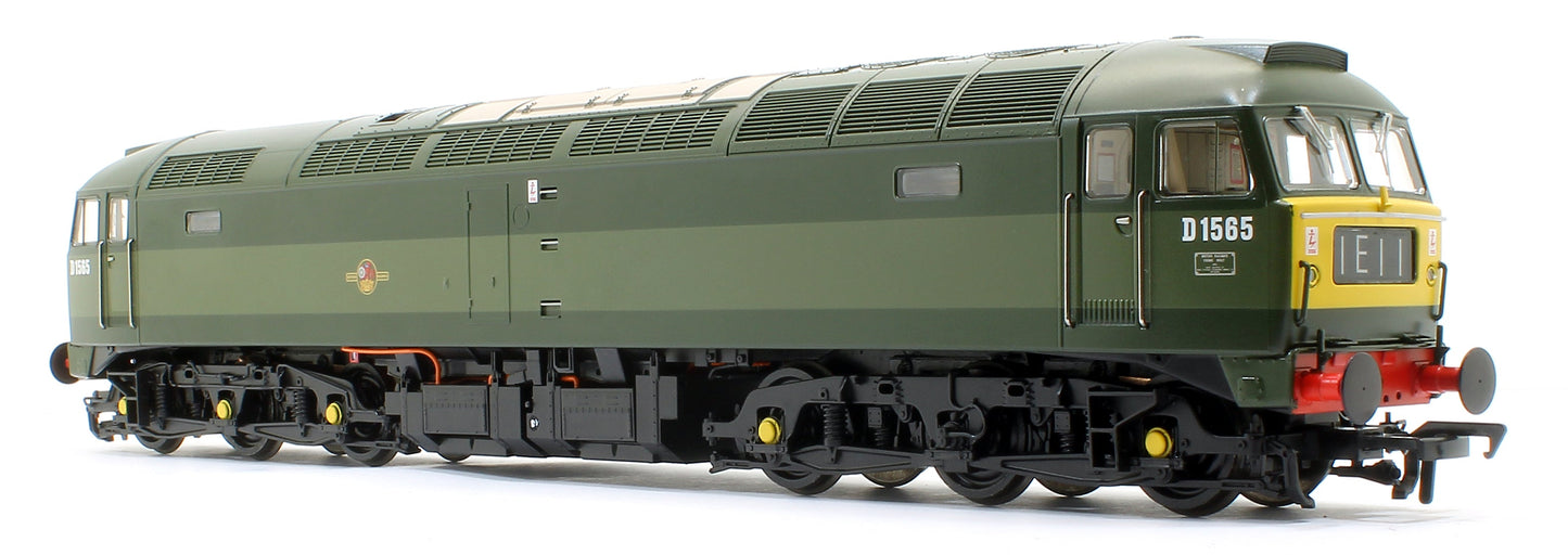 Pre-Owned 35-410SF Class 47/0 D1565 BR Two-Tone Green (Small Yellow Panels) Diesel Locomotive DCC Sound