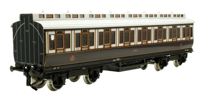 Pre-Owned Set of 3x LNWR 1st / 3rd Class Clerestory Coaches