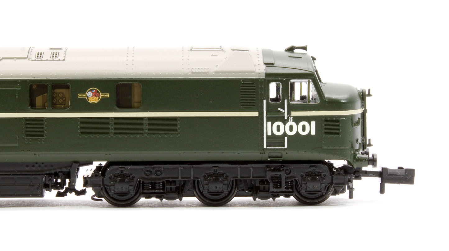 LMS 10001 BR Green (Late Crest) Diesel Locomotive - DCC Sound