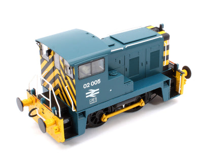 Pre-Owned Class 02 005 BR Blue with Wasp Stripes & Yellow Bufferbeam Diesel Locomotive