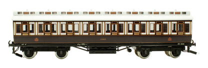 Pre-Owned Set of 3x LNWR 1st / 3rd Class Clerestory Coaches