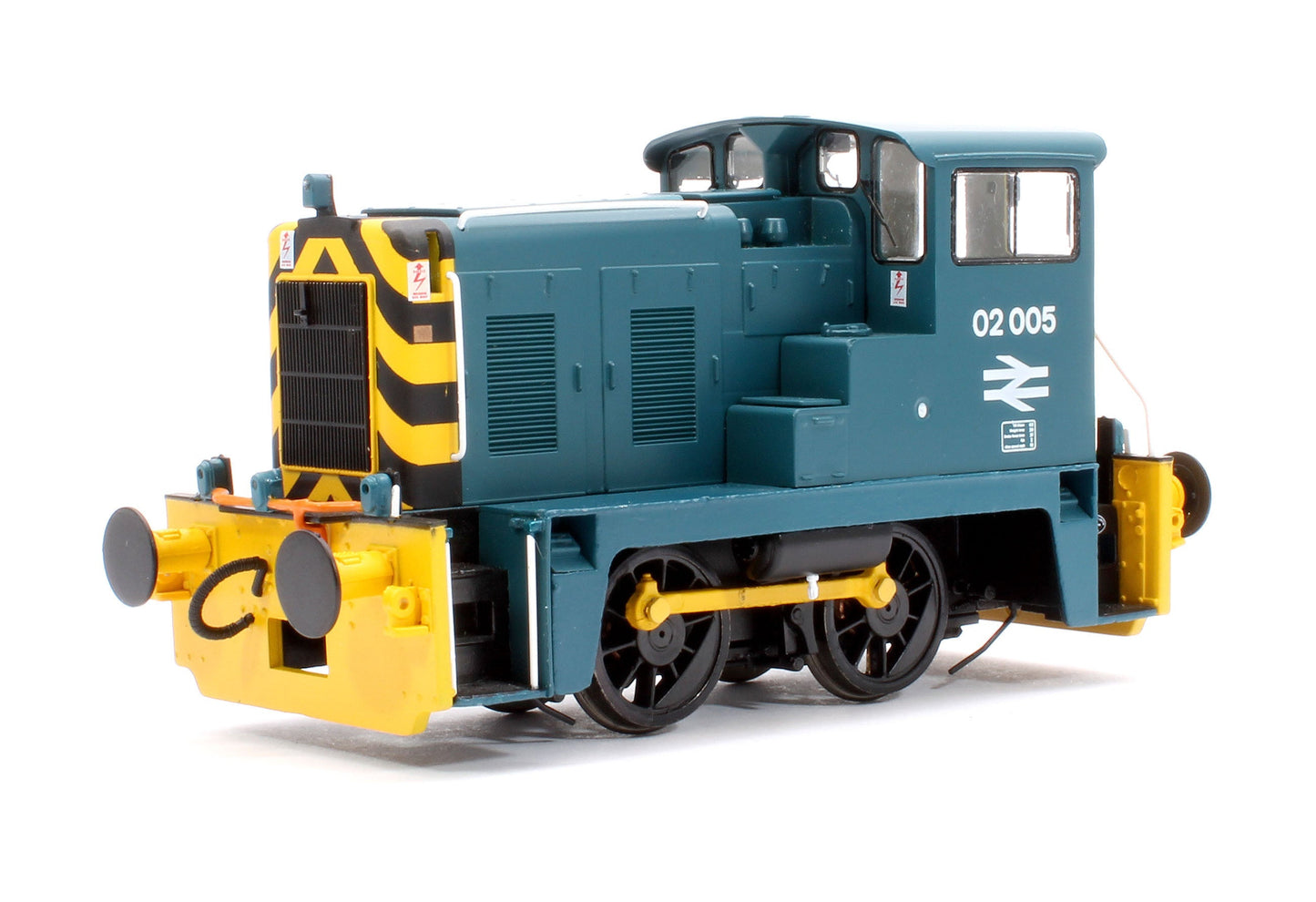Pre-Owned Class 02 005 BR Blue with Wasp Stripes & Yellow Bufferbeam Diesel Locomotive