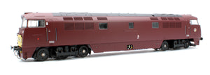 Class 52 Western Invader BR Maroon Small Yellow Plates D1009 Diesel Locomotive - DCC Sound Fitted