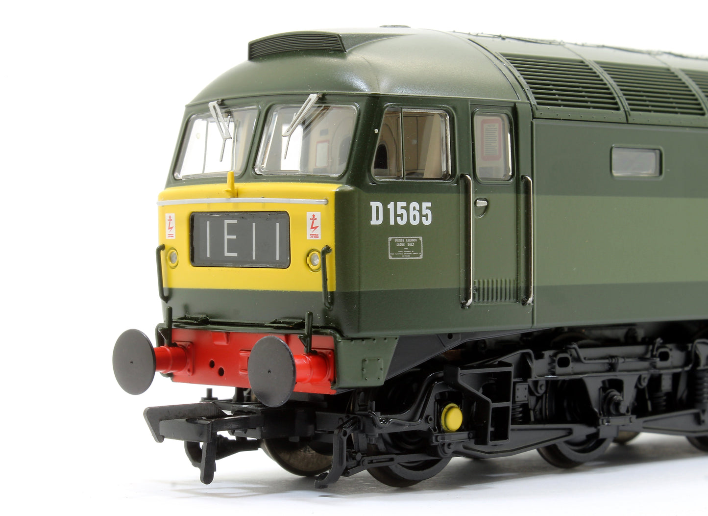 Pre-Owned 35-410SF Class 47/0 D1565 BR Two-Tone Green (Small Yellow Panels) Diesel Locomotive DCC Sound