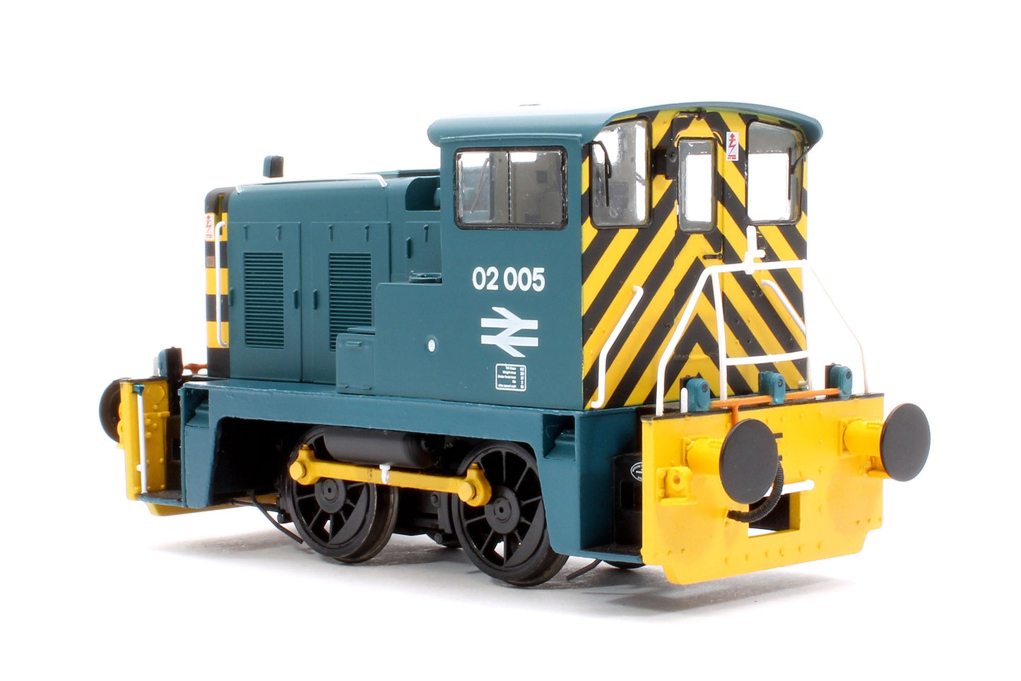 Pre-Owned Class 02 005 BR Blue with Wasp Stripes & Yellow Bufferbeam Diesel Locomotive