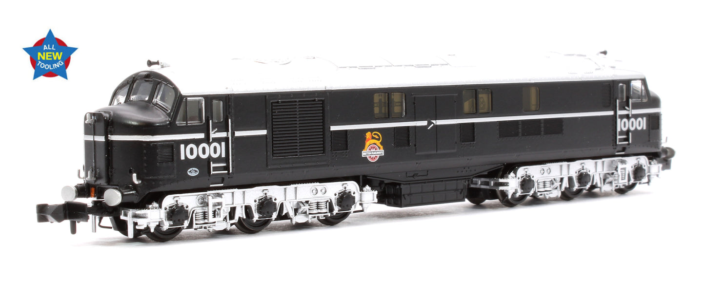 LMS 10001 BR Black (Early Emblem) Diesel Locomotive