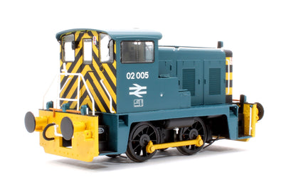 Pre-Owned Class 02 005 BR Blue with Wasp Stripes & Yellow Bufferbeam Diesel Locomotive