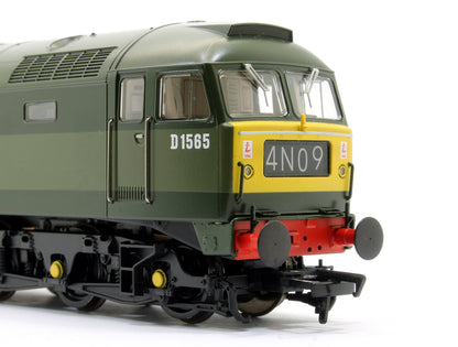 Pre-Owned 35-410SF Class 47/0 D1565 BR Two-Tone Green (Small Yellow Panels) Diesel Locomotive DCC Sound