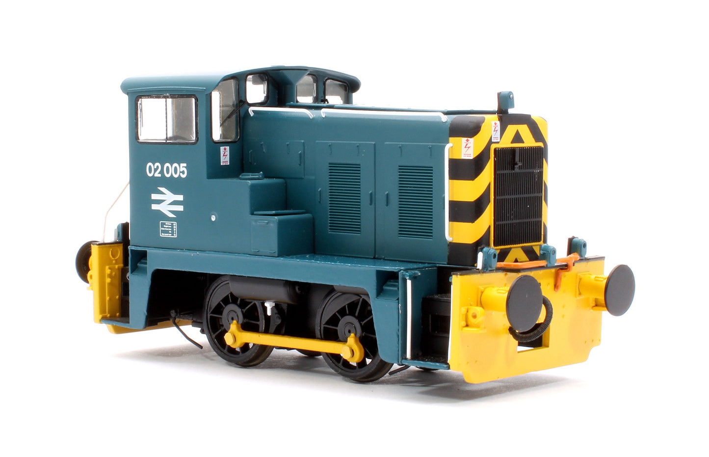 Pre-Owned Class 02 005 BR Blue with Wasp Stripes & Yellow Bufferbeam Diesel Locomotive
