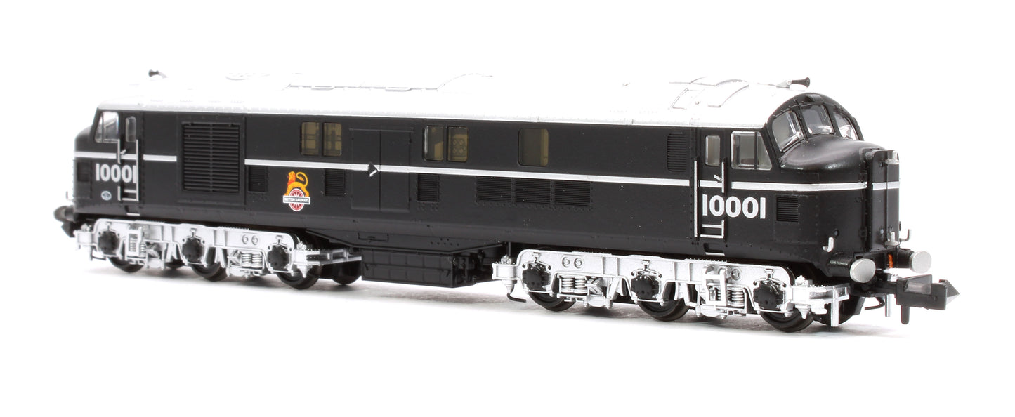 LMS 10001 BR Black (Early Emblem) Diesel Locomotive - DCC Sound