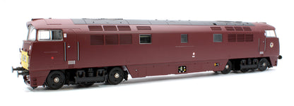 Class 52 Western Invader BR Maroon Small Yellow Plates D1009 Diesel Locomotive - DCC Sound Fitted