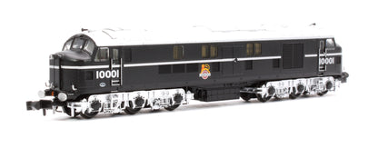 LMS 10001 BR Black (Early Emblem) Diesel Locomotive - DCC Sound