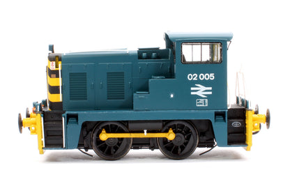 Pre-Owned Class 02 005 BR Blue with Wasp Stripes & Yellow Bufferbeam Diesel Locomotive