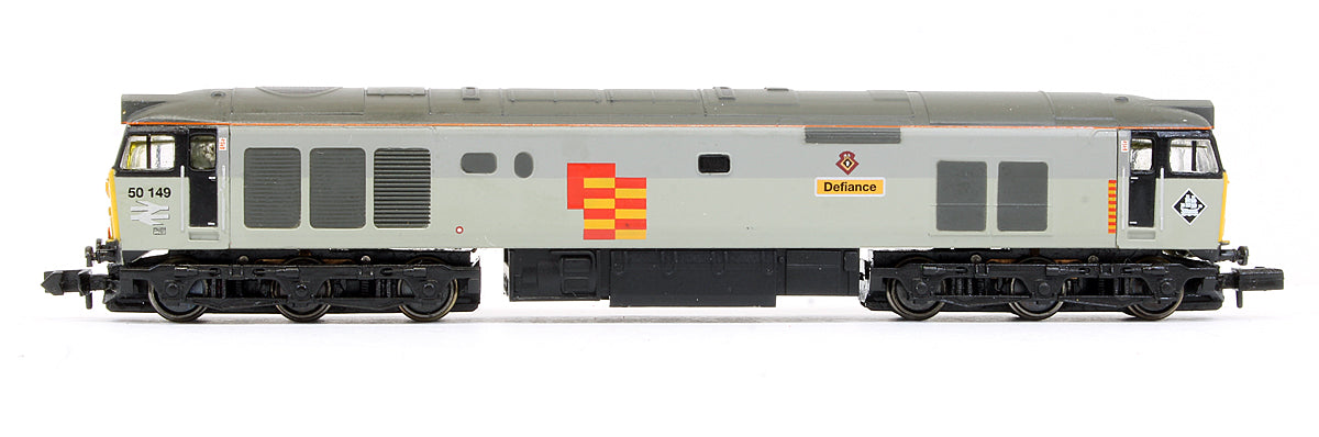 Pre-Owned 371-252 Class 50149 'Defiance' Two Tone Grey Diesel Locomotive