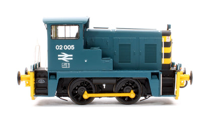Pre-Owned Class 02 005 BR Blue with Wasp Stripes & Yellow Bufferbeam Diesel Locomotive