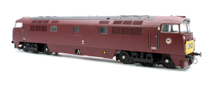 Pre-Owned 4D-003-021 Class 52 Western Invader BR Maroon Small Yellow Panels D1009 Diesel Locomotive - DCC Fitted