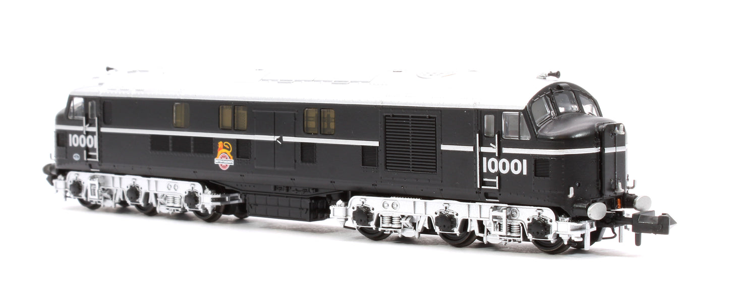 LMS 10001 BR Black (Early Emblem) Diesel Locomotive - DCC Sound