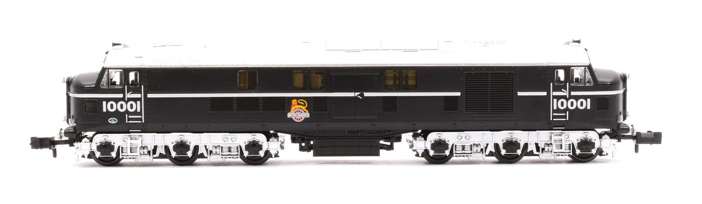 LMS 10001 BR Black (Early Emblem) Diesel Locomotive - DCC Sound