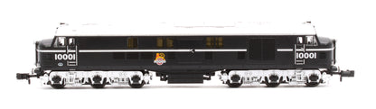 LMS 10001 BR Black (Early Emblem) Diesel Locomotive - DCC Sound