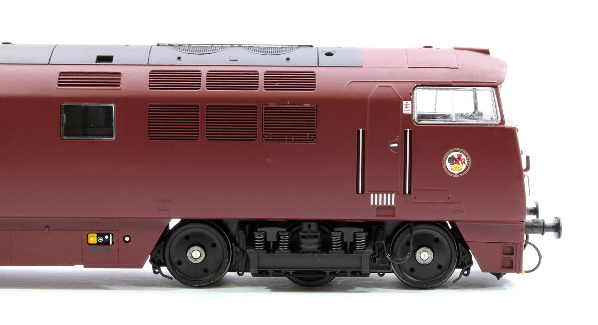 Class 52 Western Invader BR Maroon Small Yellow Plates D1009 Diesel Locomotive