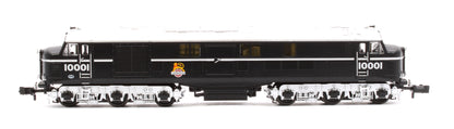 LMS 10001 BR Black (Early Emblem) Diesel Locomotive - DCC Sound