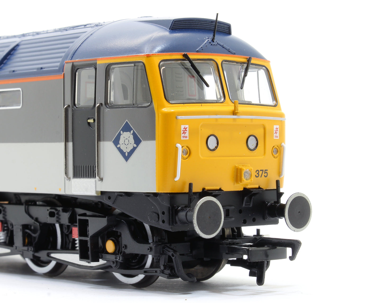 Pre-Owned Class 47/3 47375 'Tinsley Traction Depot' BR RF Distribution European Diesel Locomotive - DCC Sound