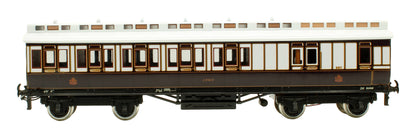 Pre-Owned Set of 3x LNWR 1st / 3rd Class Clerestory Coaches