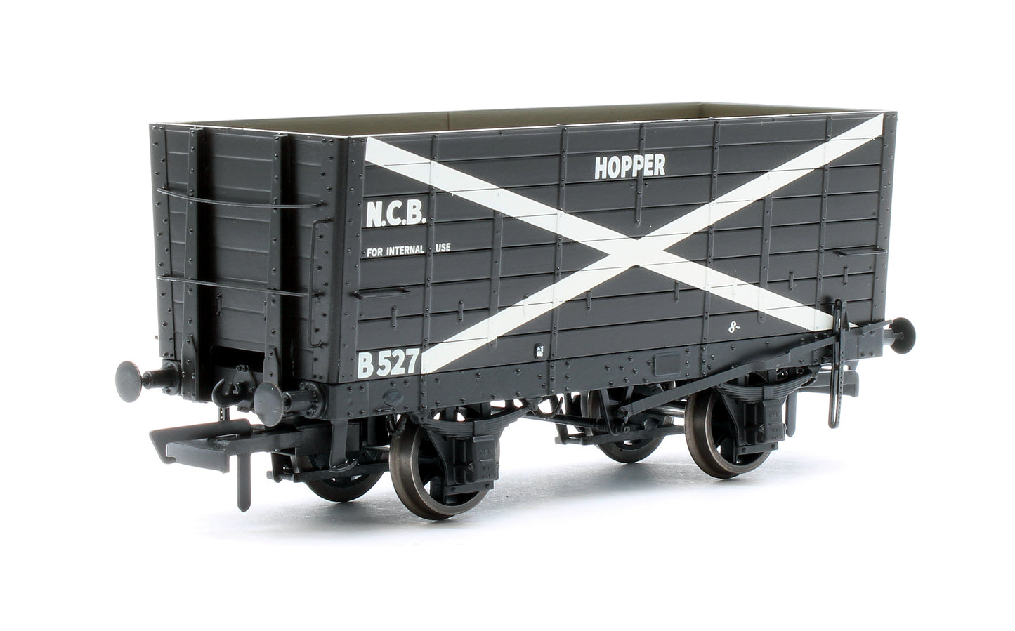 NER 20t Hopper - P7 Hopper - NCB Black, with white cross - Triple Pack