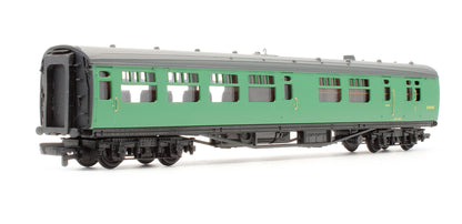 Pre-Owned BR Malachite Green 63' Bulleid Corridor / Open Brake 2nd Coach 'S3948S'