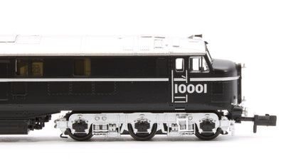 LMS 10001 BR Black (Early Emblem) Diesel Locomotive - DCC Sound