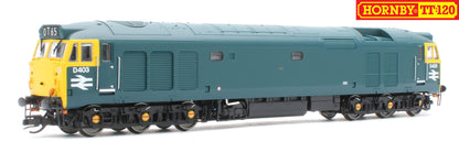 TT3066M Class 50 BR Blue 'D403' Diesel Locomotive