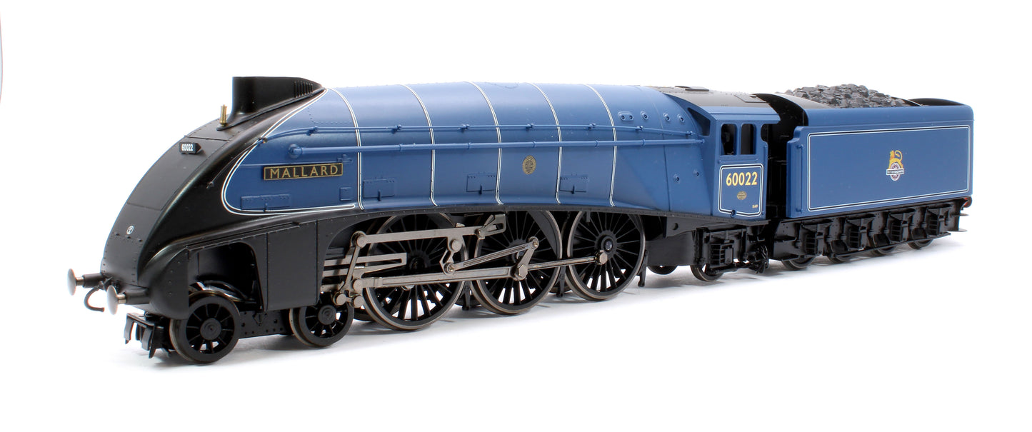 Class A4 4-6-2 Mallard Record Breaker BR Blue Train Set