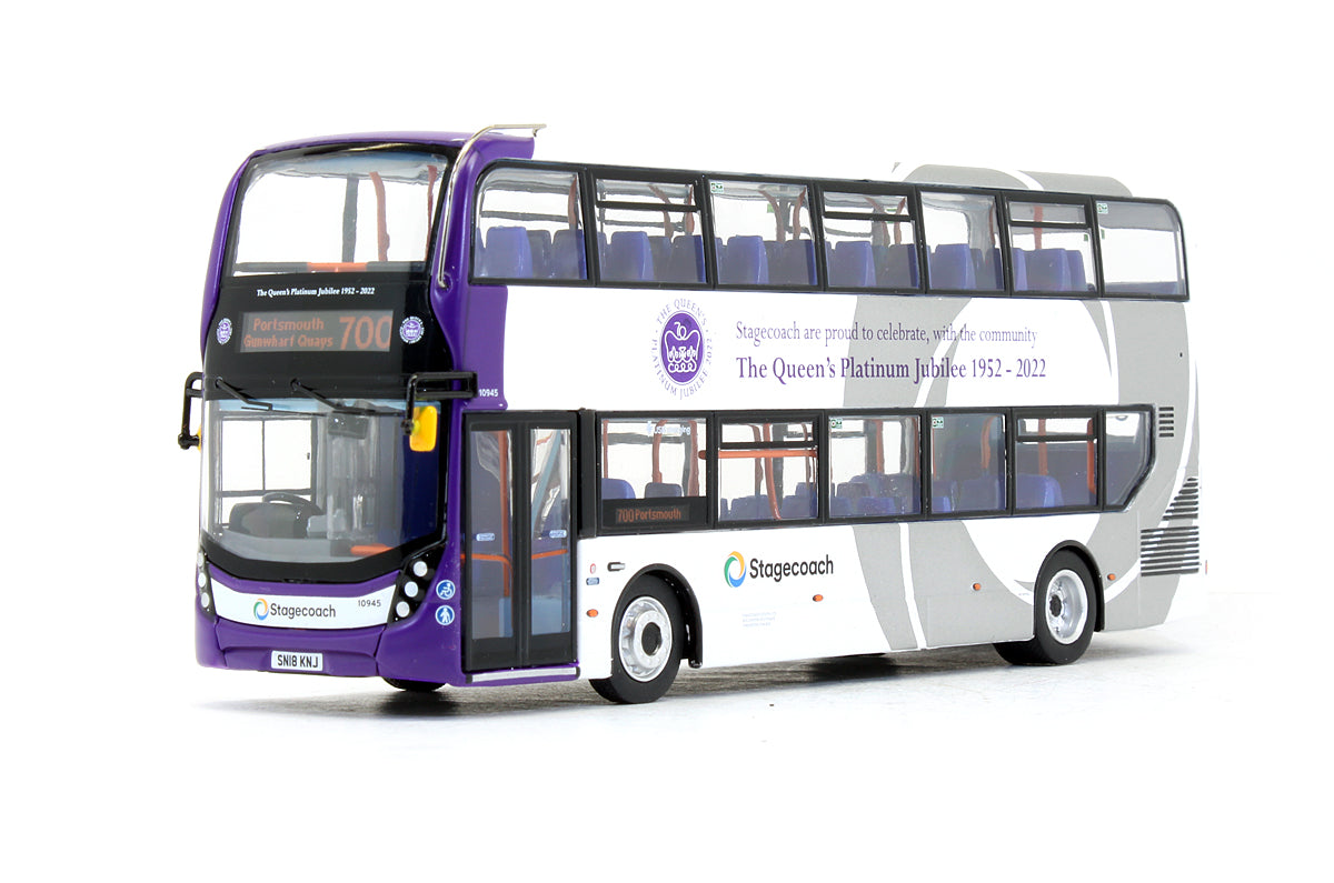 Pre-Owned Alexander Dennis Enviro 400 MMC Stagecoach South 'The Queen's Platinum Jubilee 1952 - 2022'