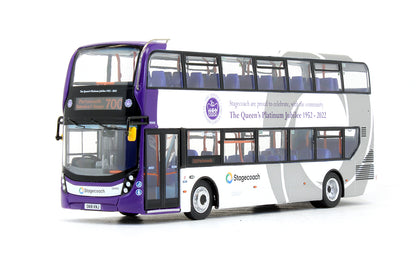 Pre-Owned Alexander Dennis Enviro 400 MMC Stagecoach South 'The Queen's Platinum Jubilee 1952 - 2022'