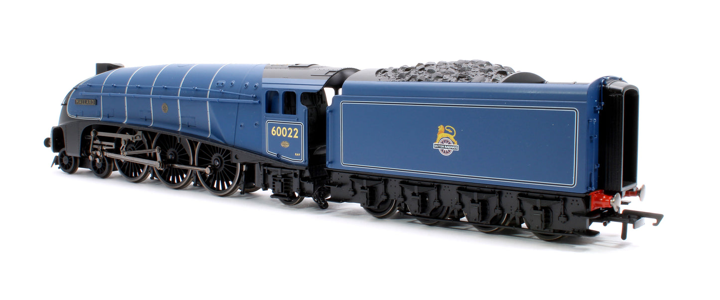 Class A4 4-6-2 Mallard Record Breaker BR Blue Train Set