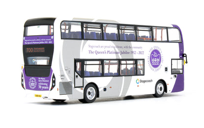 Pre-Owned Alexander Dennis Enviro 400 MMC Stagecoach South 'The Queen's Platinum Jubilee 1952 - 2022'