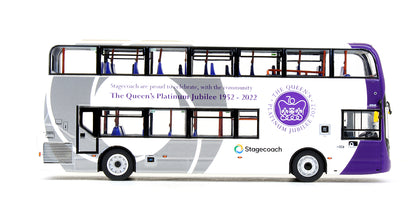 Pre-Owned Alexander Dennis Enviro 400 MMC Stagecoach South 'The Queen's Platinum Jubilee 1952 - 2022'