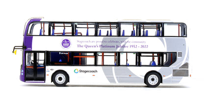 Pre-Owned Alexander Dennis Enviro 400 MMC Stagecoach South 'The Queen's Platinum Jubilee 1952 - 2022'