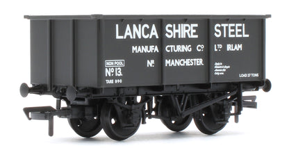 37-280A BR 27T Steel Tippler 'Lancashire Steel Manufacturing' Dark Grey No.13
