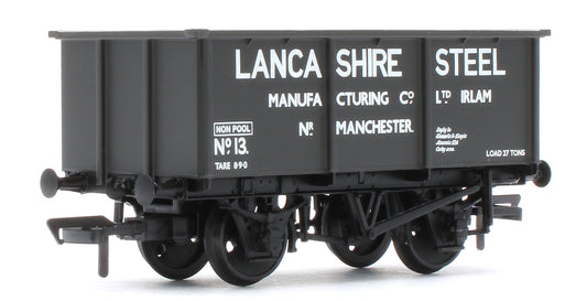 37-280A BR 27T Steel Tippler 'Lancashire Steel Manufacturing' Dark Grey No.13