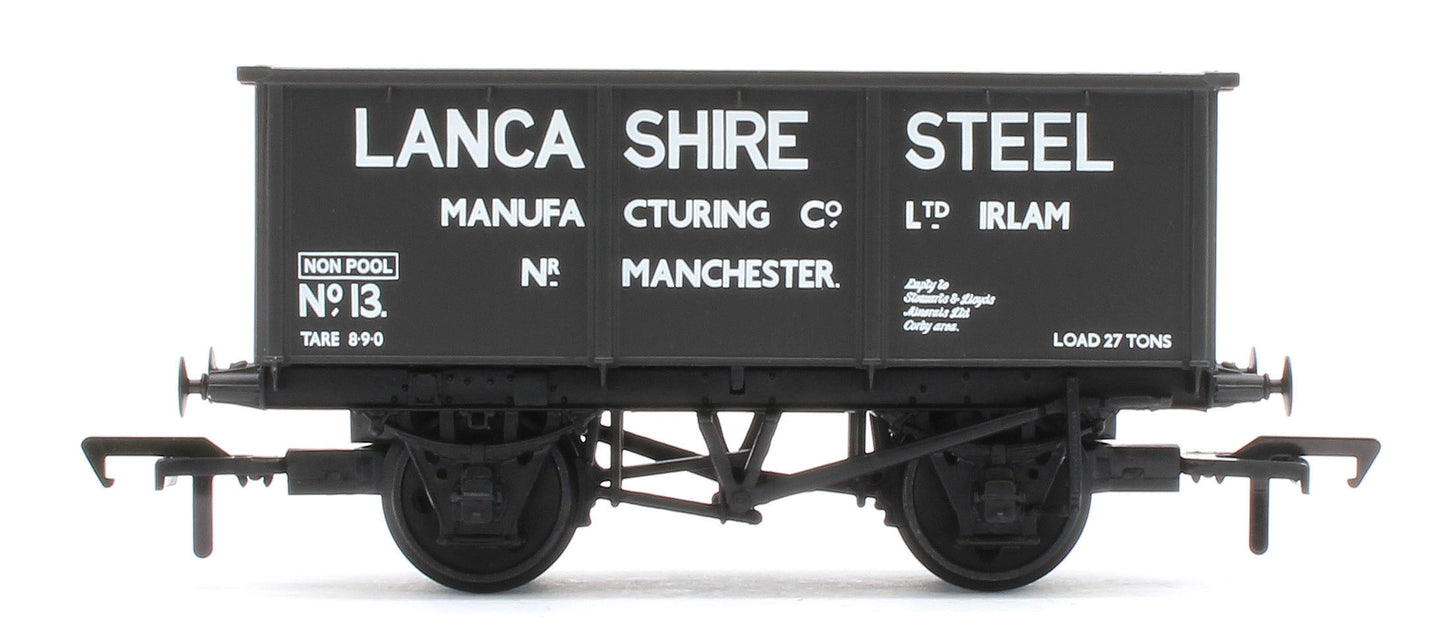 37-280A BR 27T Steel Tippler 'Lancashire Steel Manufacturing' Dark Grey No.13
