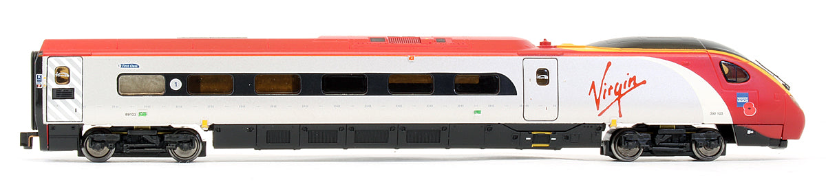 Pre-Owned Virgin Hero Class 390103 Pendolino 'Poppylino' 11 Car Set