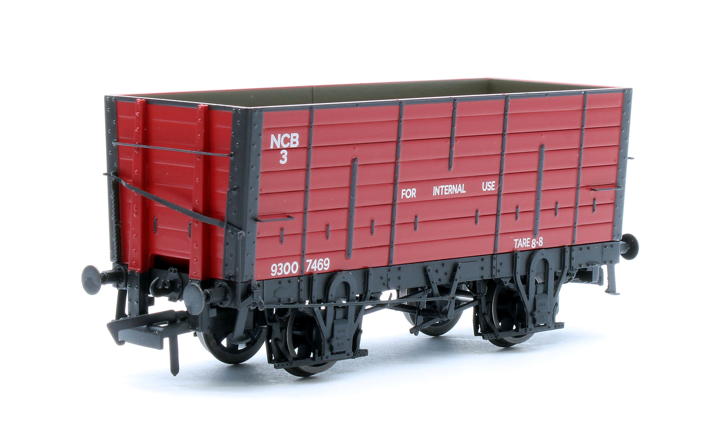 NER 20t Hopper - P7 Hopper - NCB Ashington: NCB Red - Triple Pack