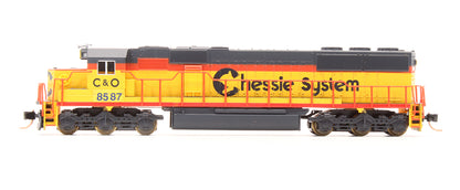Pre-Owned 49301 SD50 Diesel Locomotive Chessie System - Road #8587
