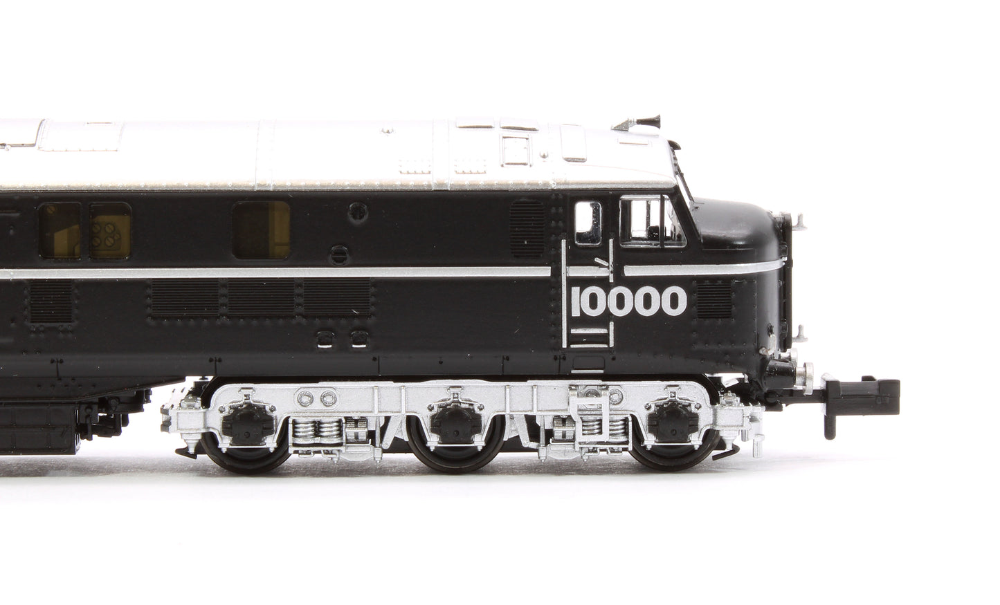 LMS 10000 BR Black (Early Emblem) Diesel Locomotive - DCC Sound