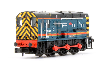 Pre-Owned 371-004B Class 08721 'Starlet' BR Red Star Express Parcels Diesel Shunter Locomotive