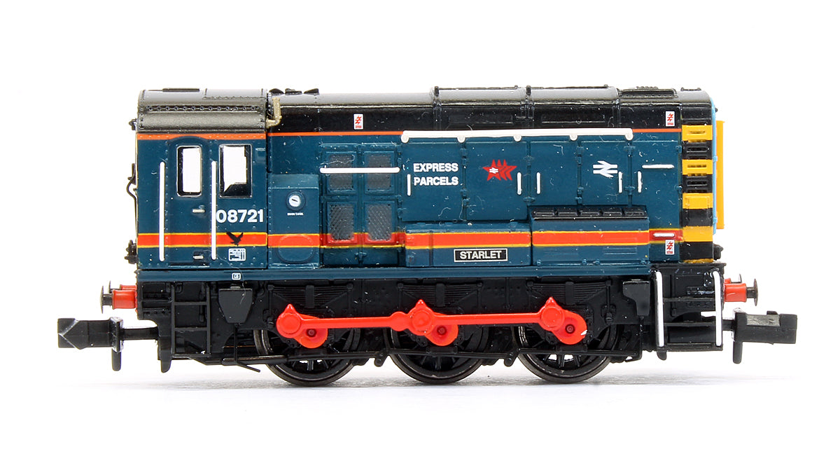 Pre-Owned 371-004B Class 08721 'Starlet' BR Red Star Express Parcels Diesel Shunter Locomotive