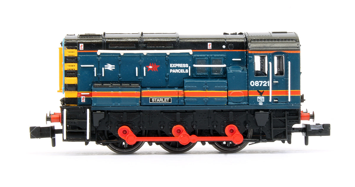 Pre-Owned 371-004B Class 08721 'Starlet' BR Red Star Express Parcels Diesel Shunter Locomotive