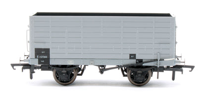NER 20t Hopper - DGM 12 Hopper - BR Grey, with black panels - Triple Pack