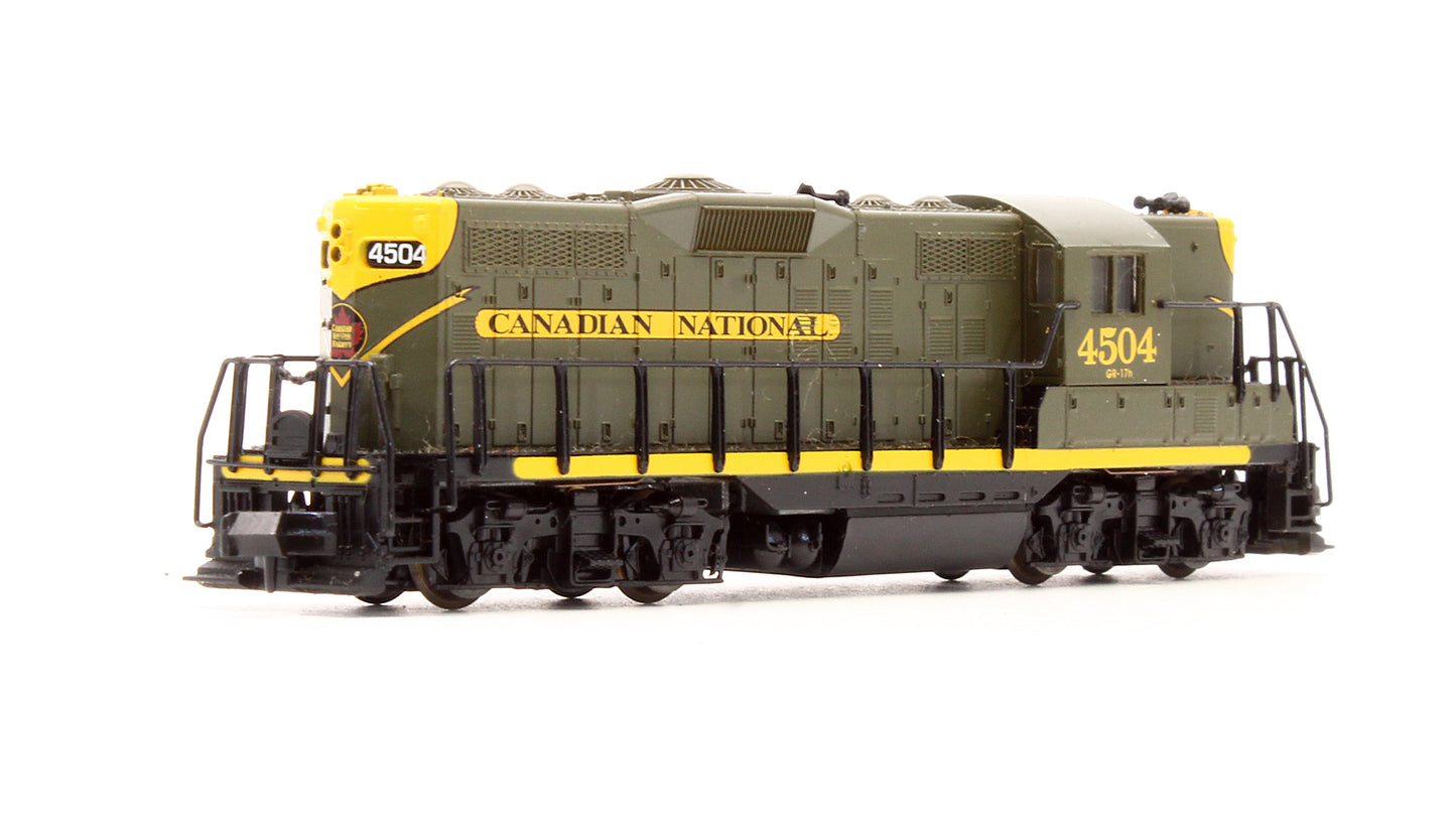 Pre-Owned 48305 GP9 Ph.2 Diesel Locomotive Canadian National - Road #4504